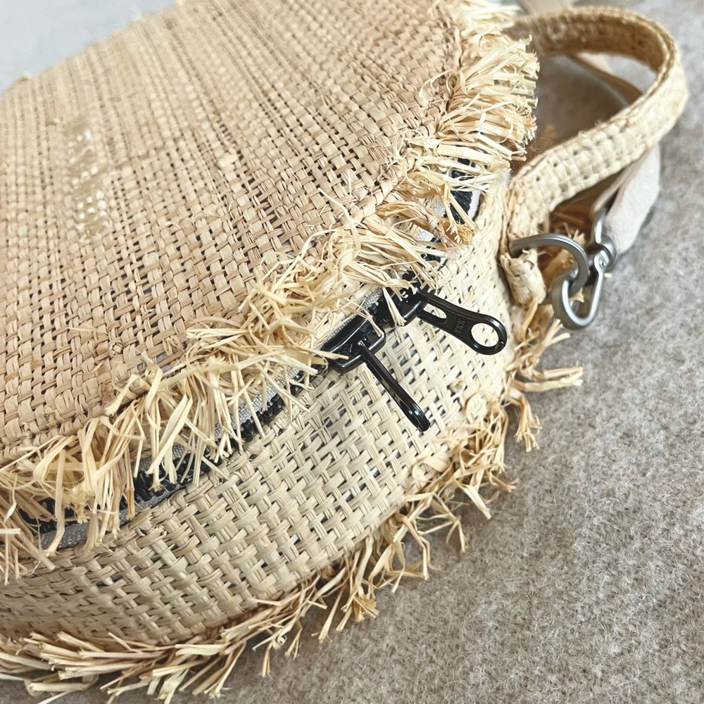 Awesome Needs raffia burning circle bag - Picture 3 of 9